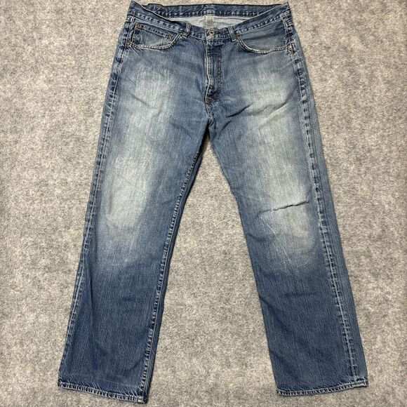 Lauren Ralph Lauren Other - Vintage Ralph Lauren Ashmore Original Fit Distressed Jeans Men's Size 38x32 Blue
